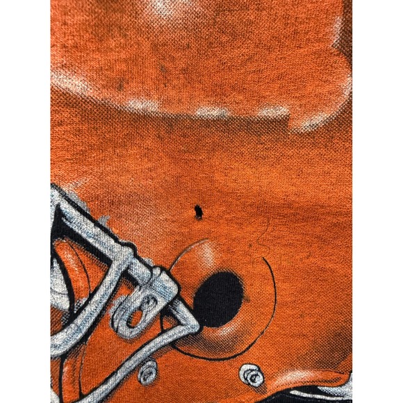 Vintage 1995 Cleveland Browns Dawg Pound TShirt XL Delta Single Stitch NFL Black - Picture 4 of 10